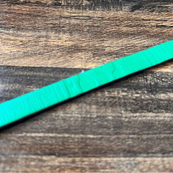 Keep Collective Cobalt Blue/Kelly Green Reversible Leather Keeper/Bracelet - Picture 11 of 11